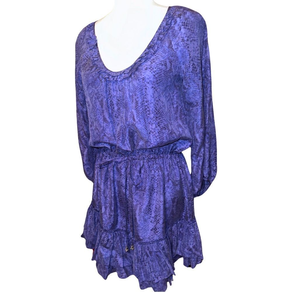 Rebecca Taylor Python Print Dress Size 2 - Picture 2 of 7